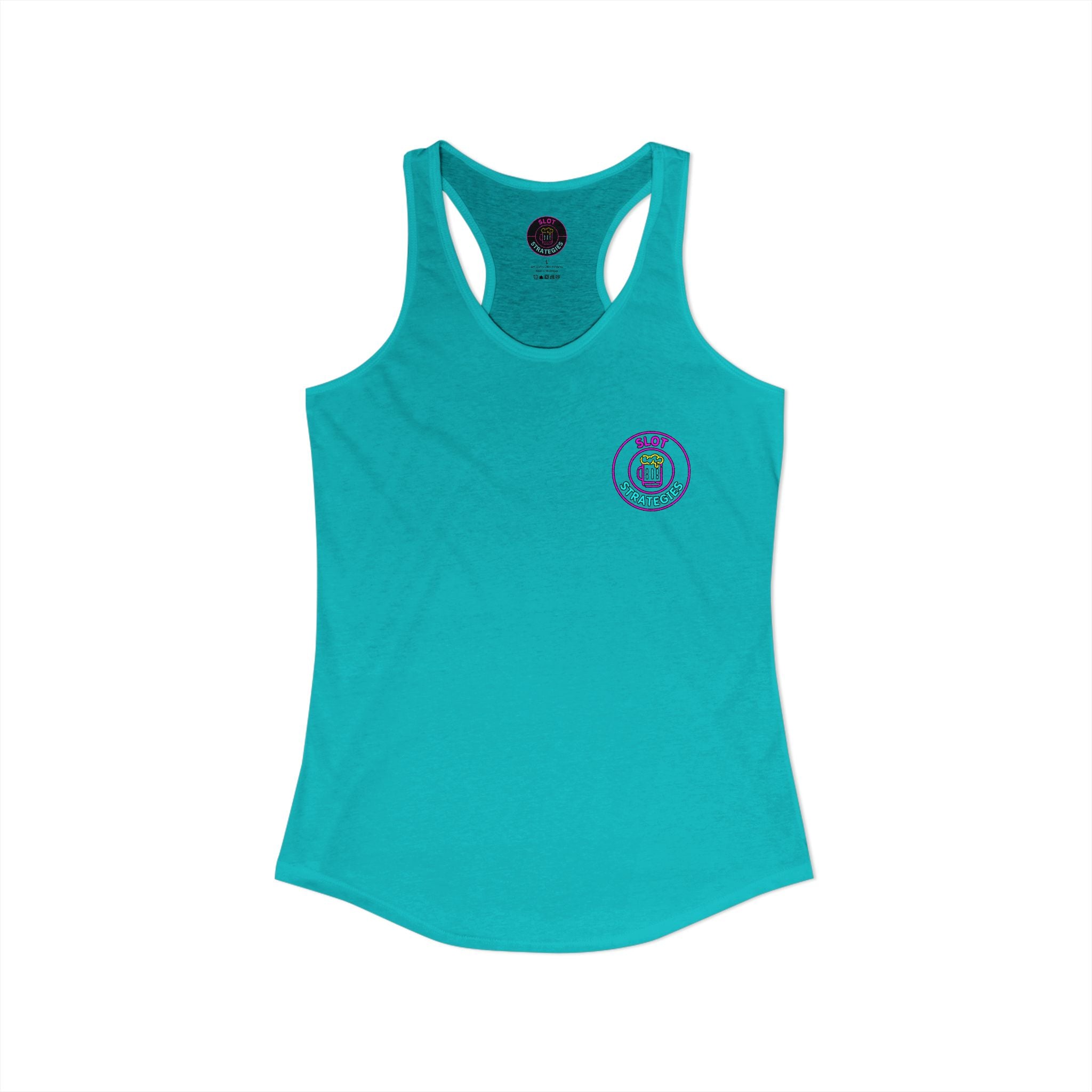 Women's Racerback Tank - Business In The Front, Party In The Back!