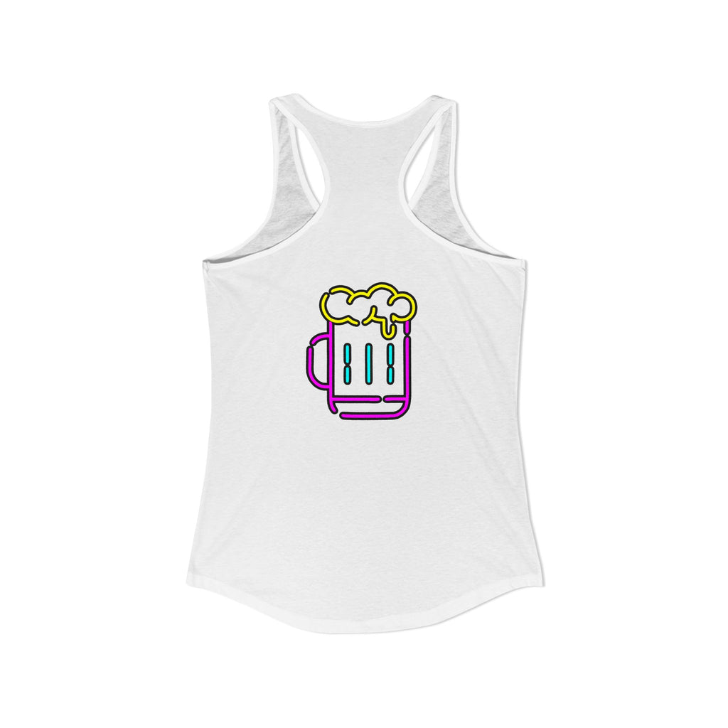 Women's Racerback Tank - Business In The Front, Party In The Back!