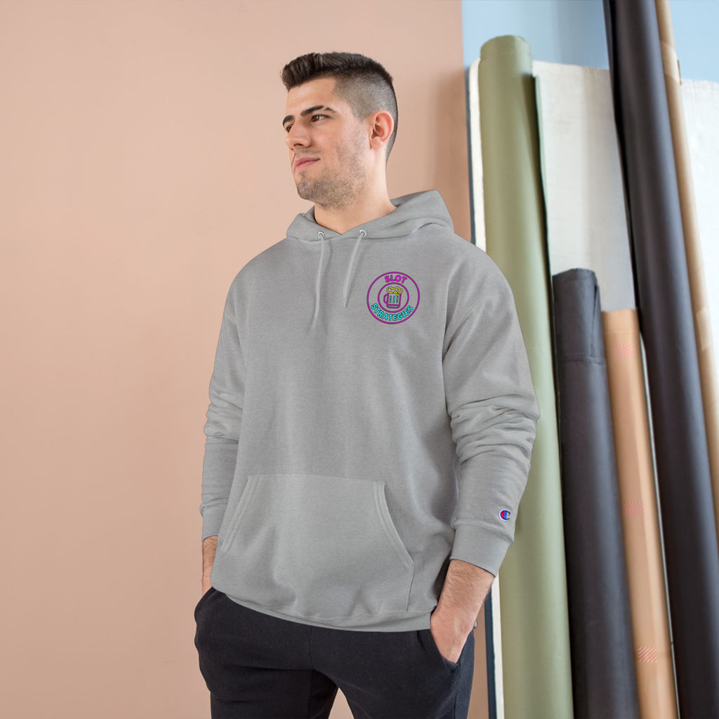 Champion Slot Strategies Hoodie - Business In The Front, Party In The Back!