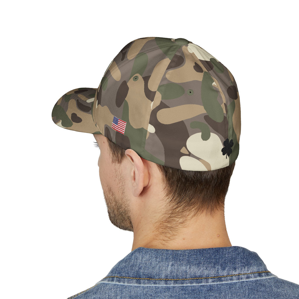 Lucky All American Midnight Beer Mug Flex Fit Cap - (Embroidered)