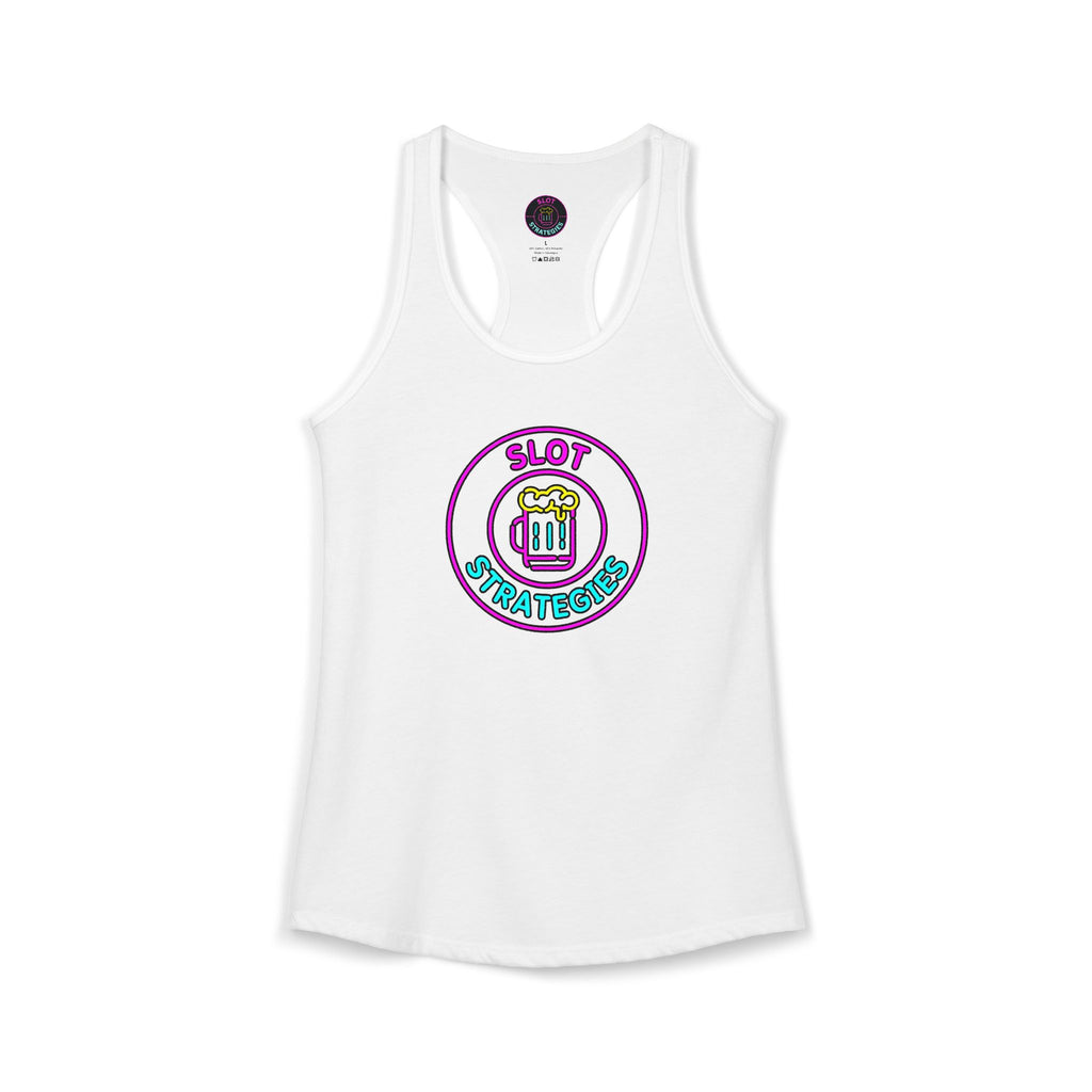 Women's Racerback Tank - Slot Strategies Classic Logo