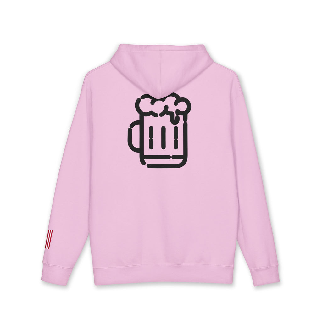 All American Vintage Classic Beer Mug Hoodie - Business In The Font, Party In The Back!