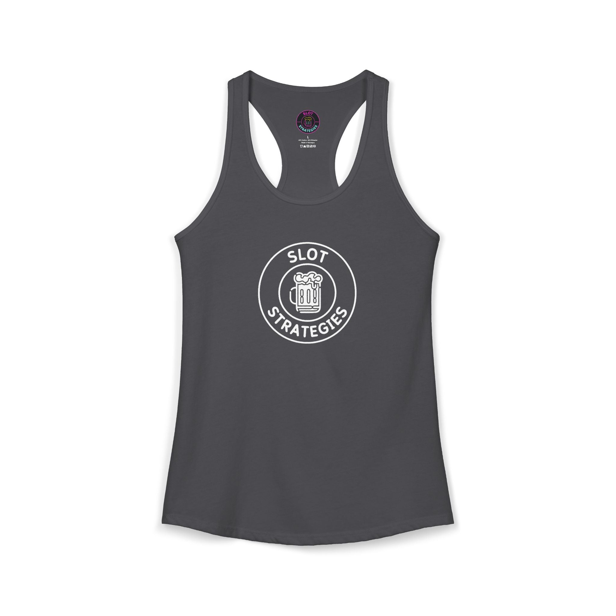 Women's Racerback Tank - Vintage Logo