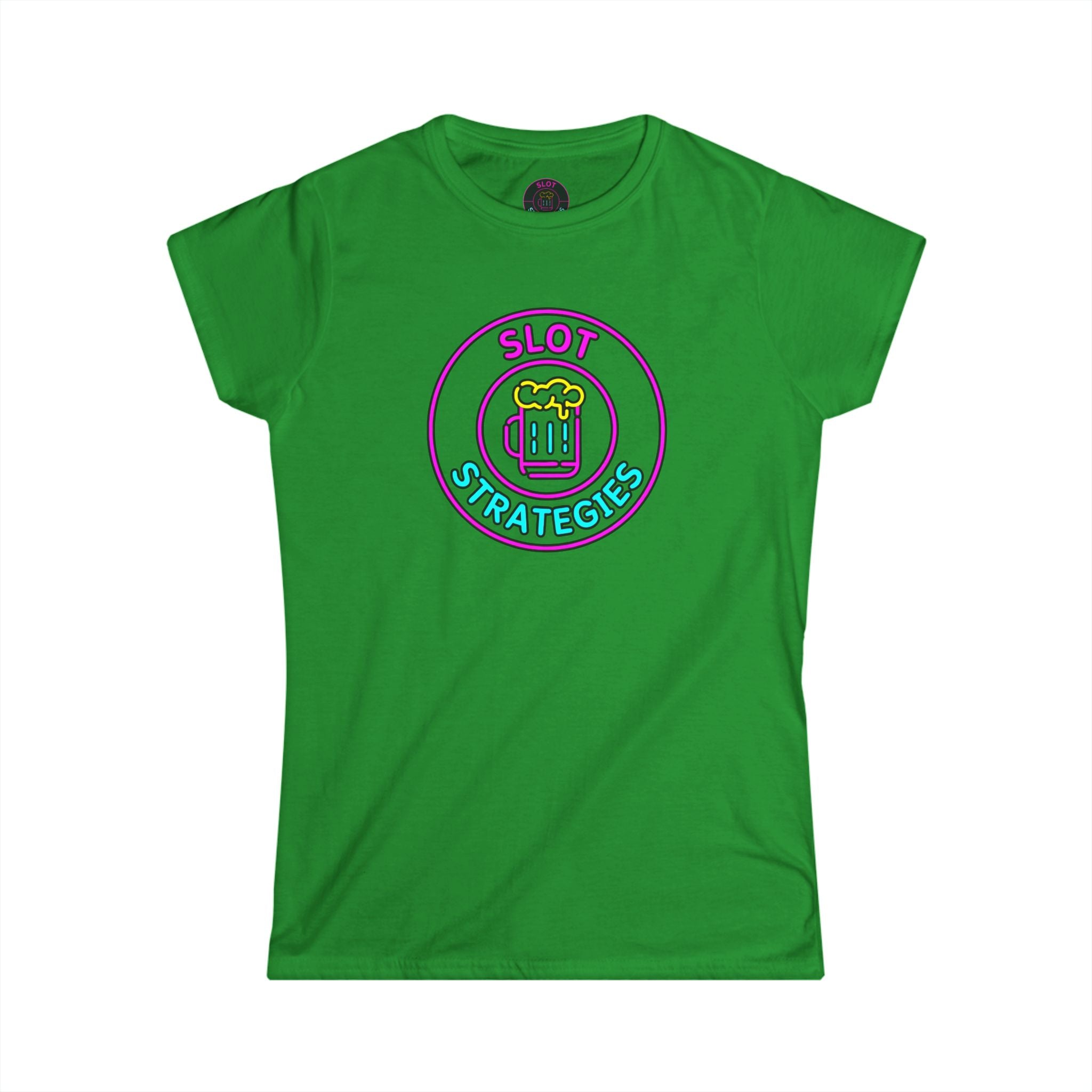Womens Classic Cut Slot Strategies Tee