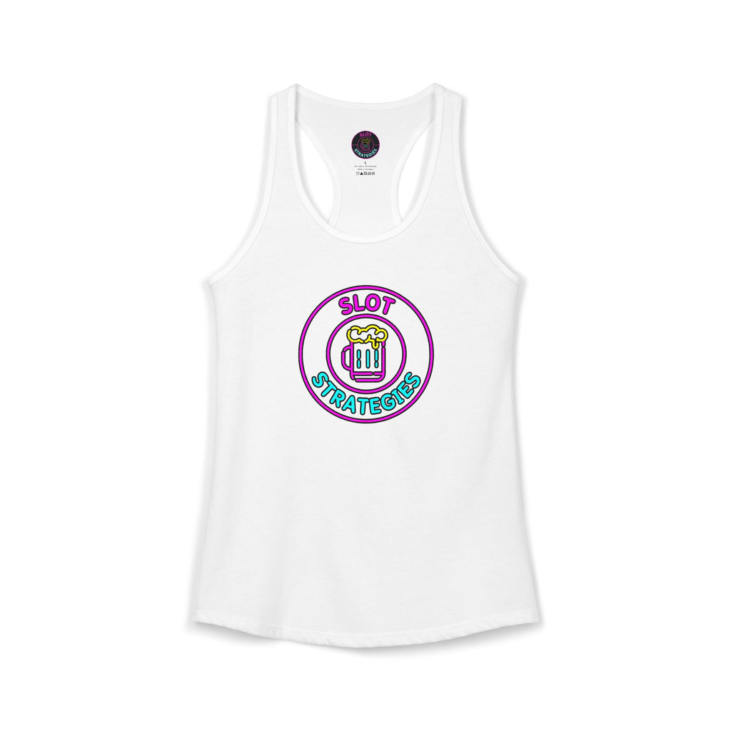 Women's Racerback Tank - Slot Strategies Classic Logo