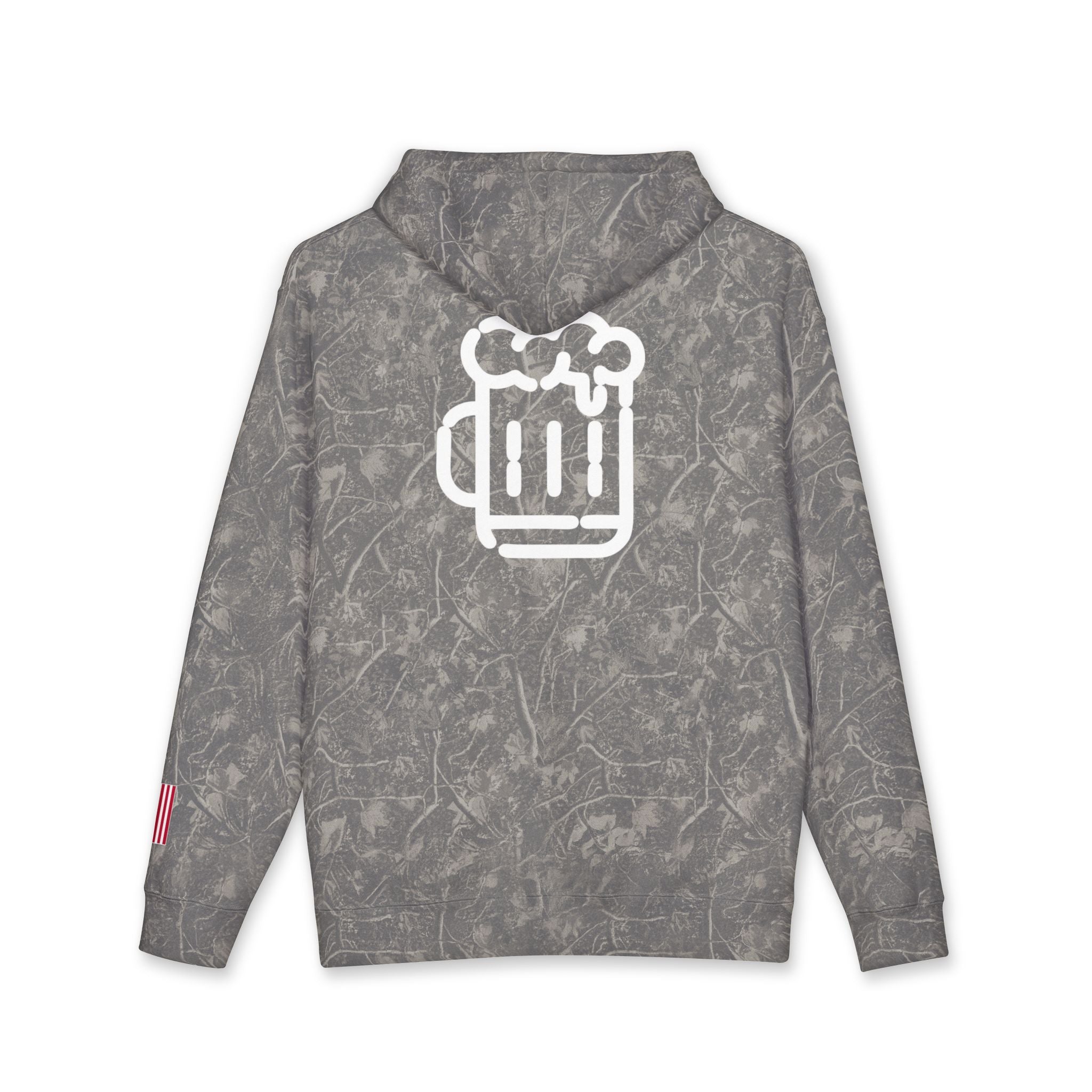 All American Vintage Classic Beer Mug Hoodie - Business In The Font, Party In The Back!