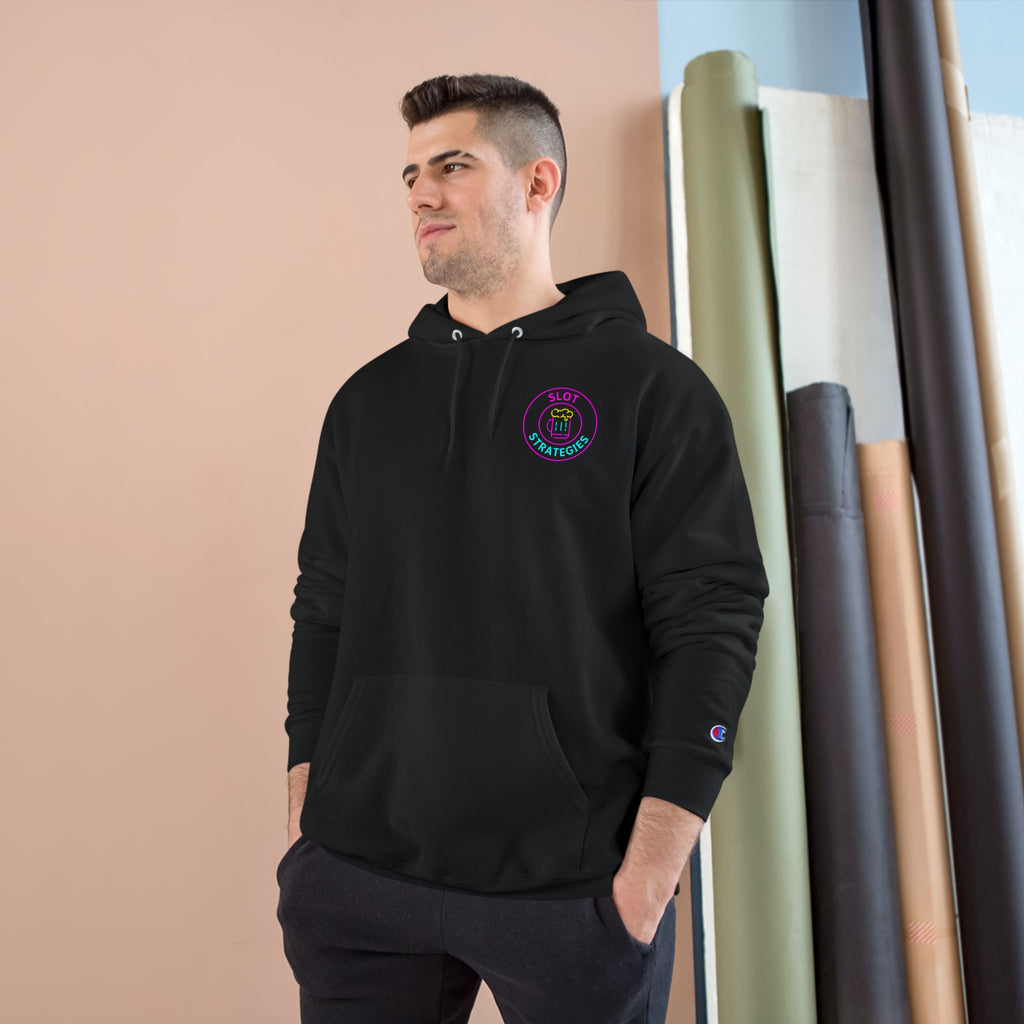Champion Slot Strategies Hoodie - Business In The Front, Party In The Back!