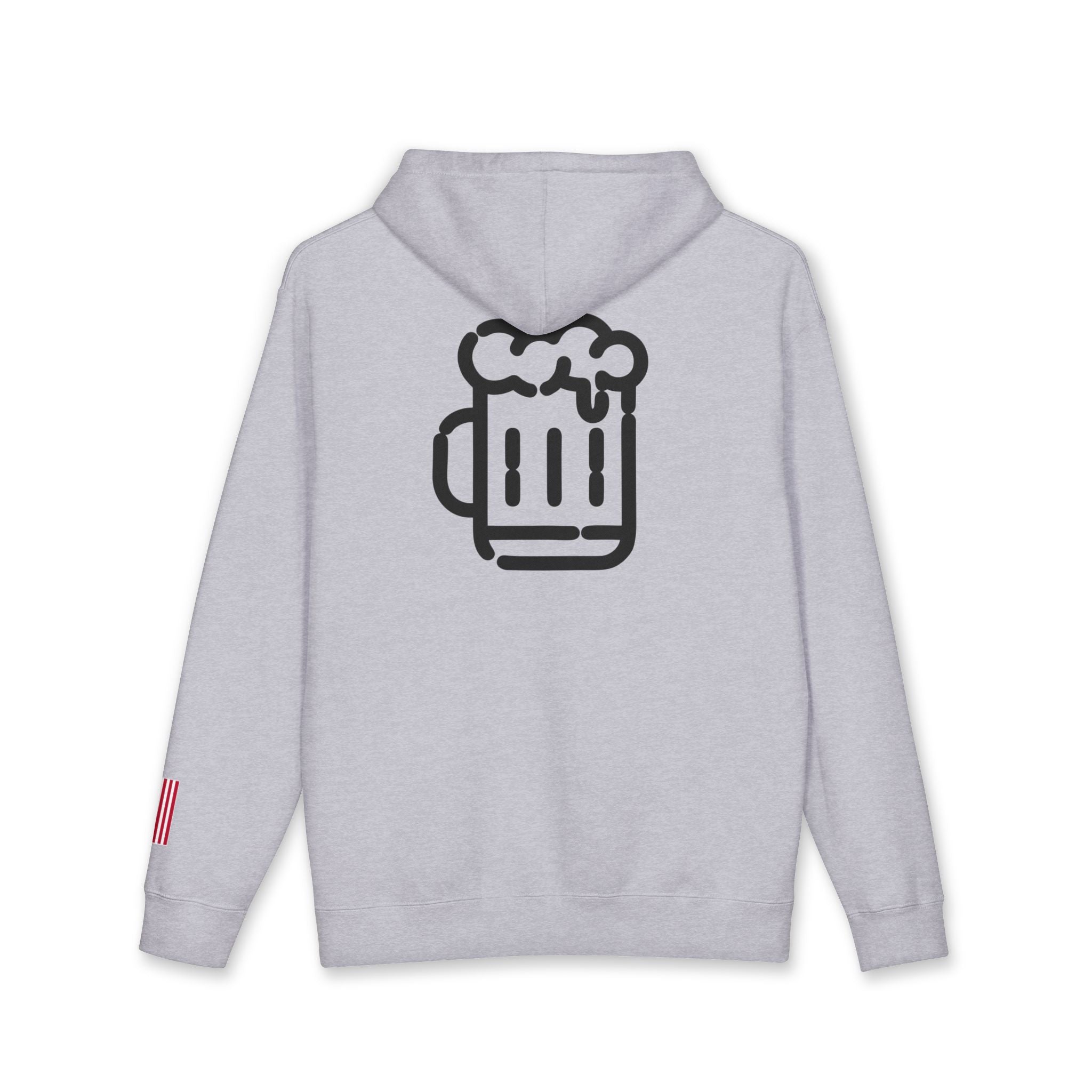 All American Vintage Classic Beer Mug Hoodie - Business In The Font, Party In The Back!