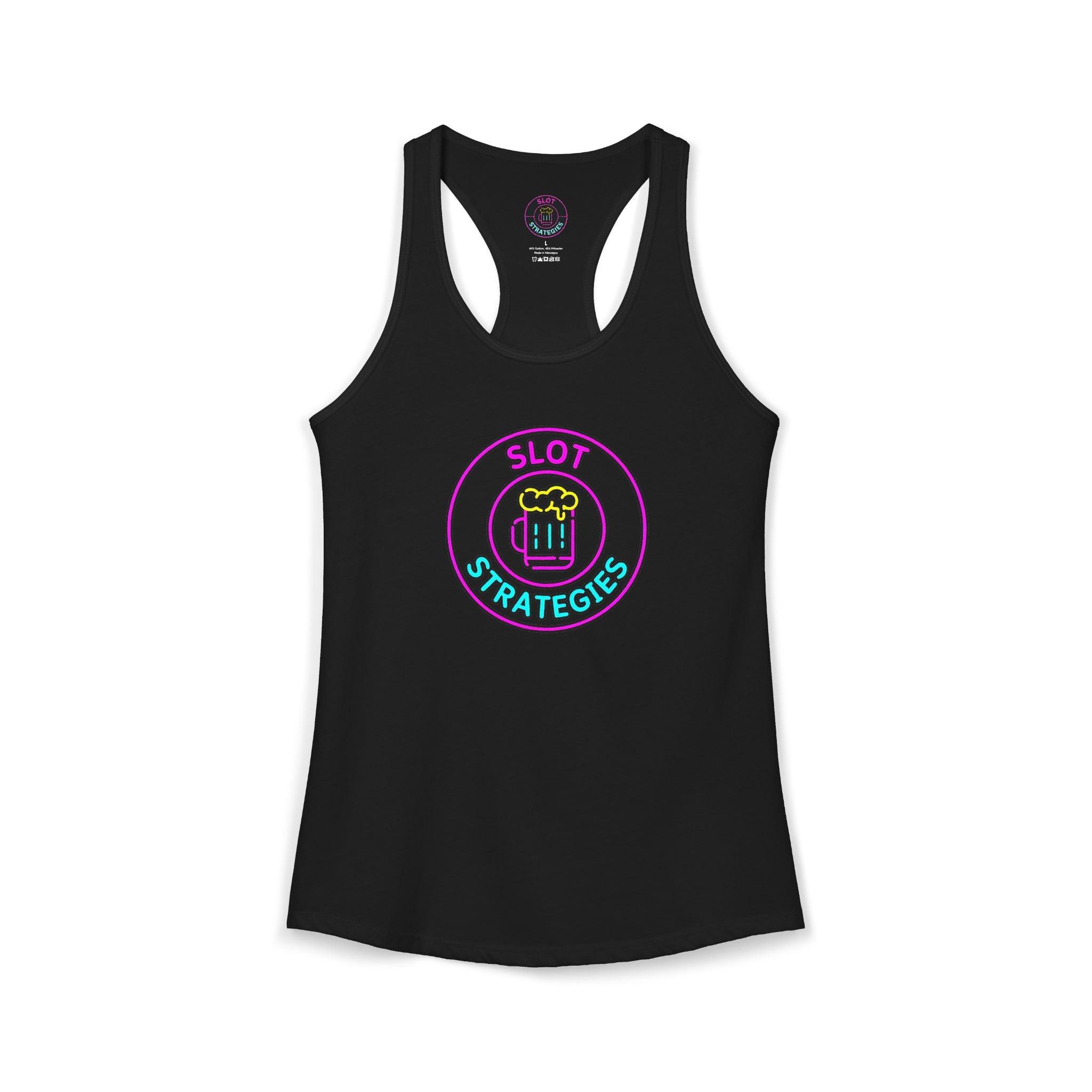 Women's Racerback Tank - Slot Strategies Classic Logo