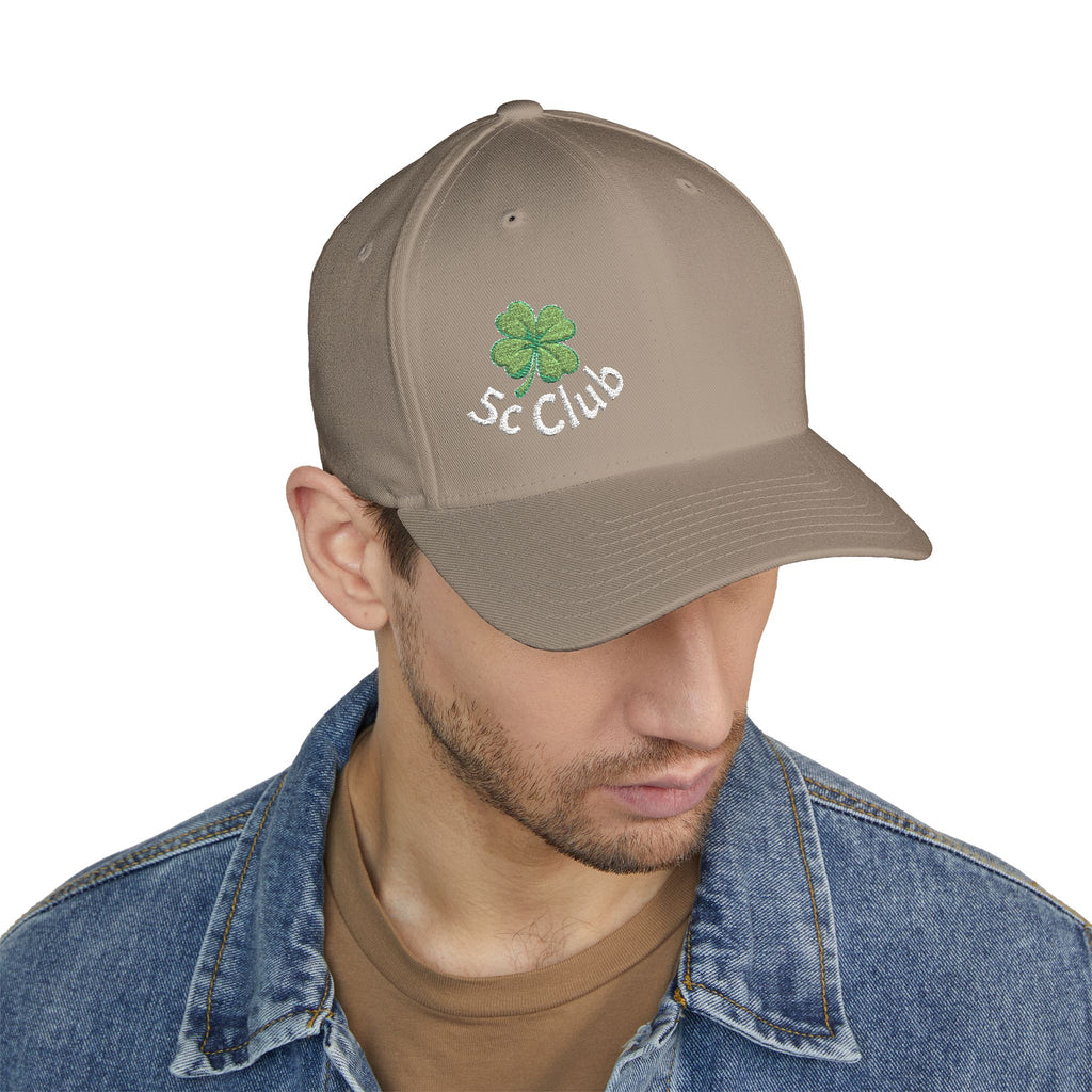 "5c Club" Lucky All American FlexFit Ball Cap - (Embroidered)