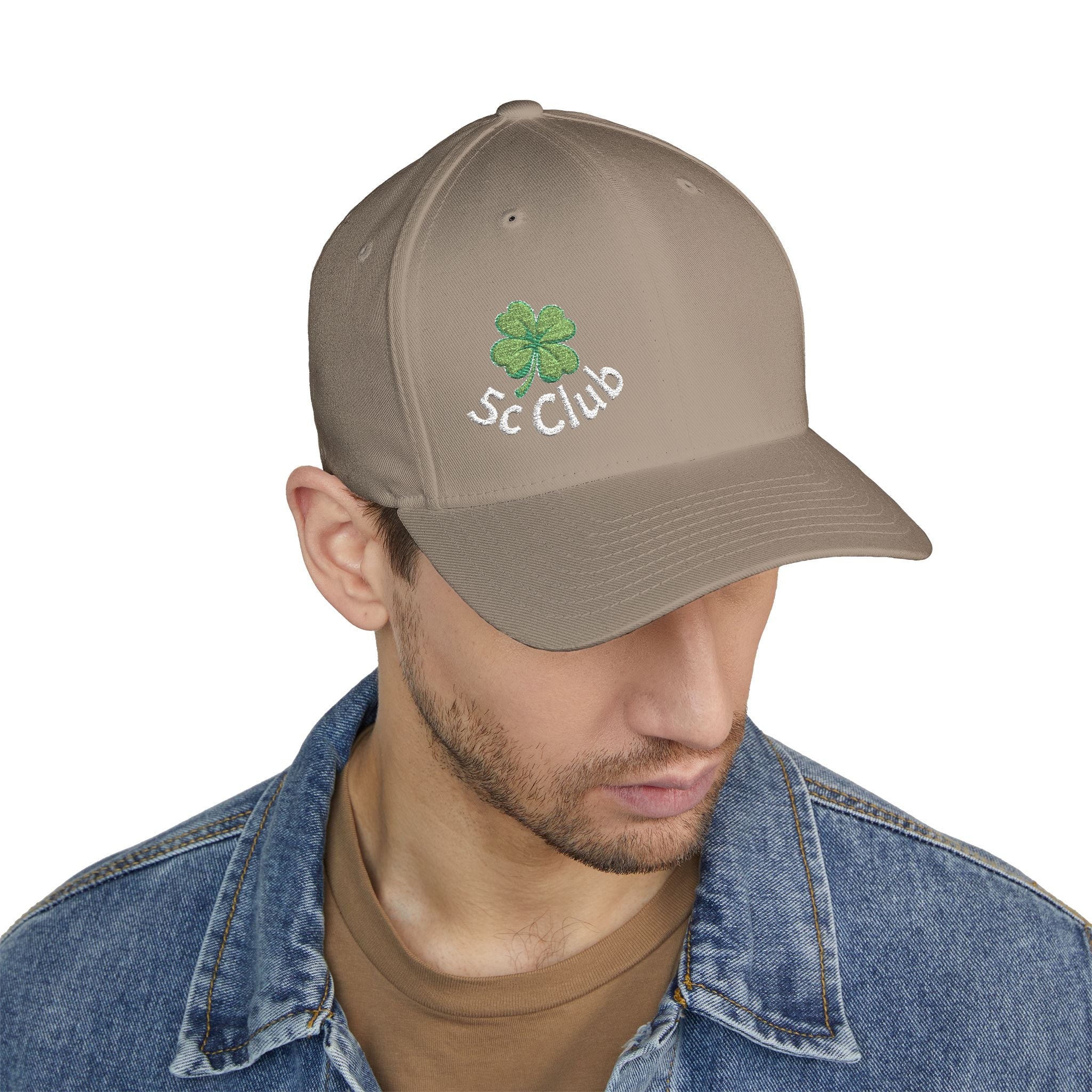 "5c Club" Lucky All American FlexFit Ball Cap - (Embroidered)