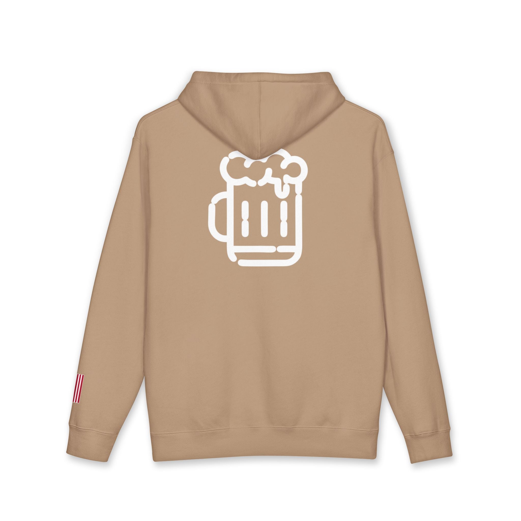 All American Vintage Classic Beer Mug Hoodie - Business In The Font, Party In The Back!