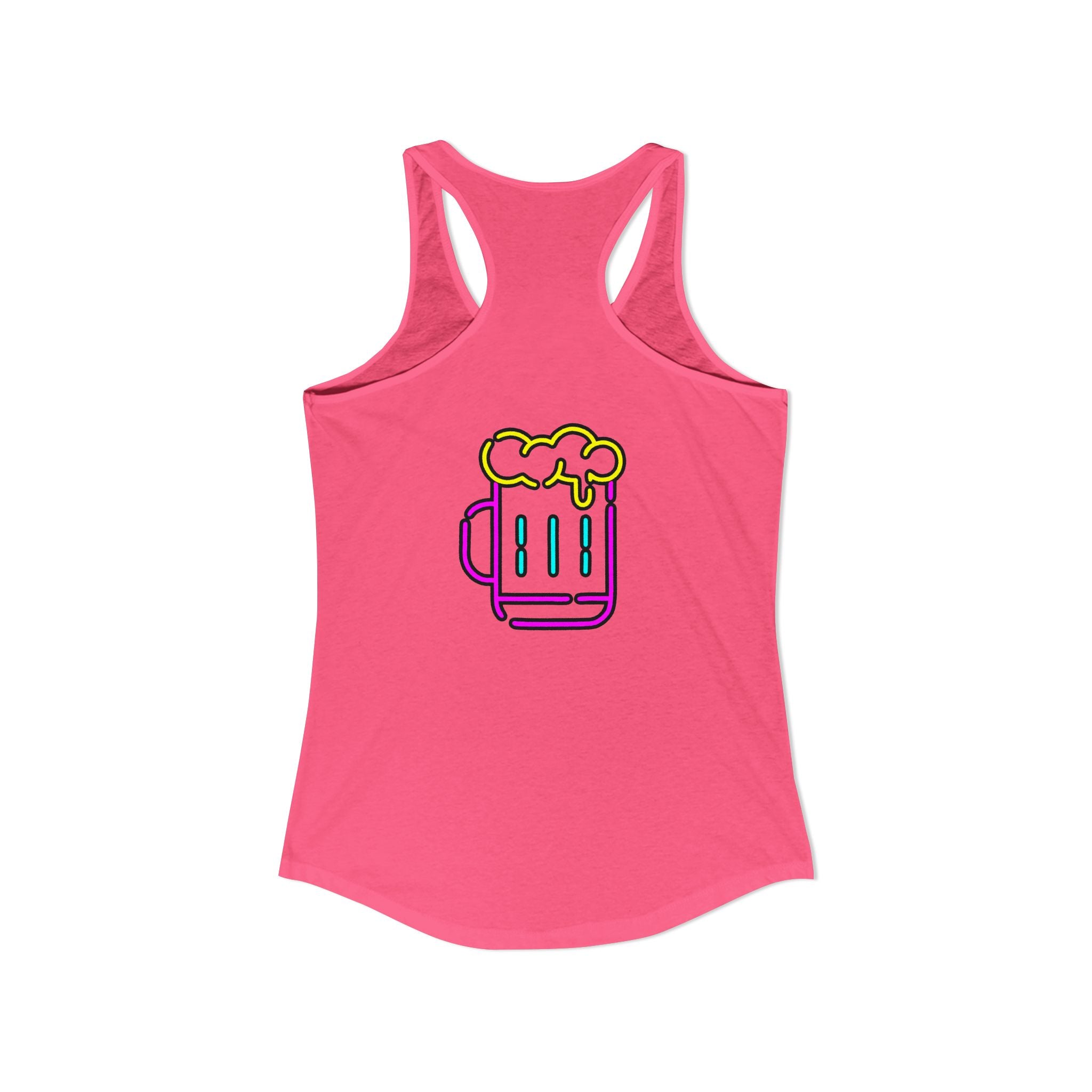 Women's Racerback Tank - Business In The Front, Party In The Back!