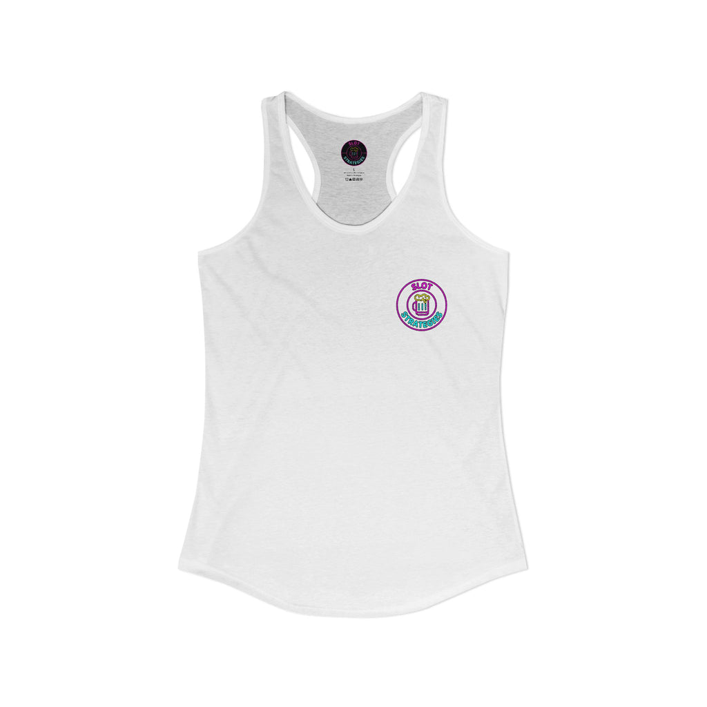 Women's Racerback Tank - Business In The Front, Party In The Back!