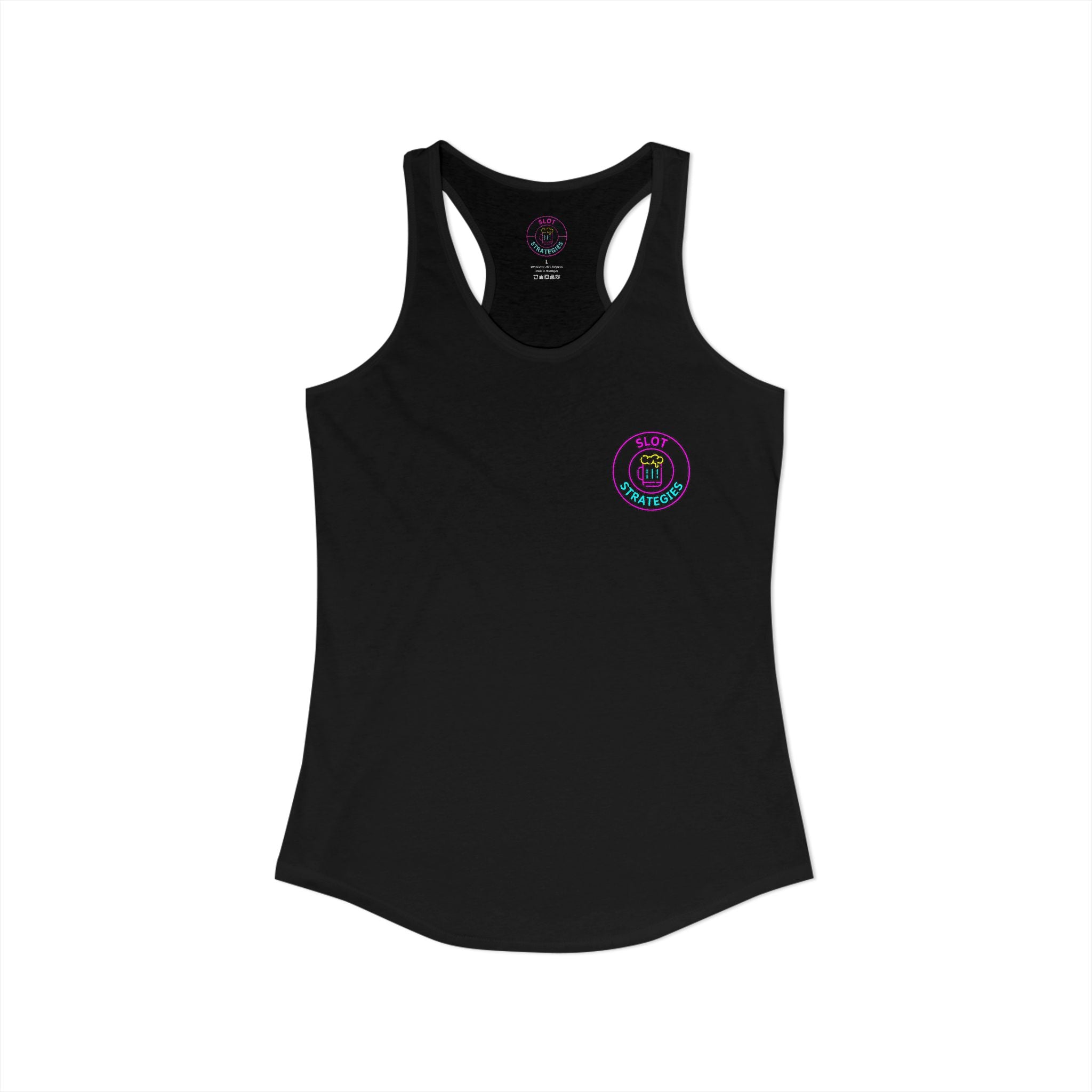 Women's Racerback Tank - Business In The Front, Party In The Back!