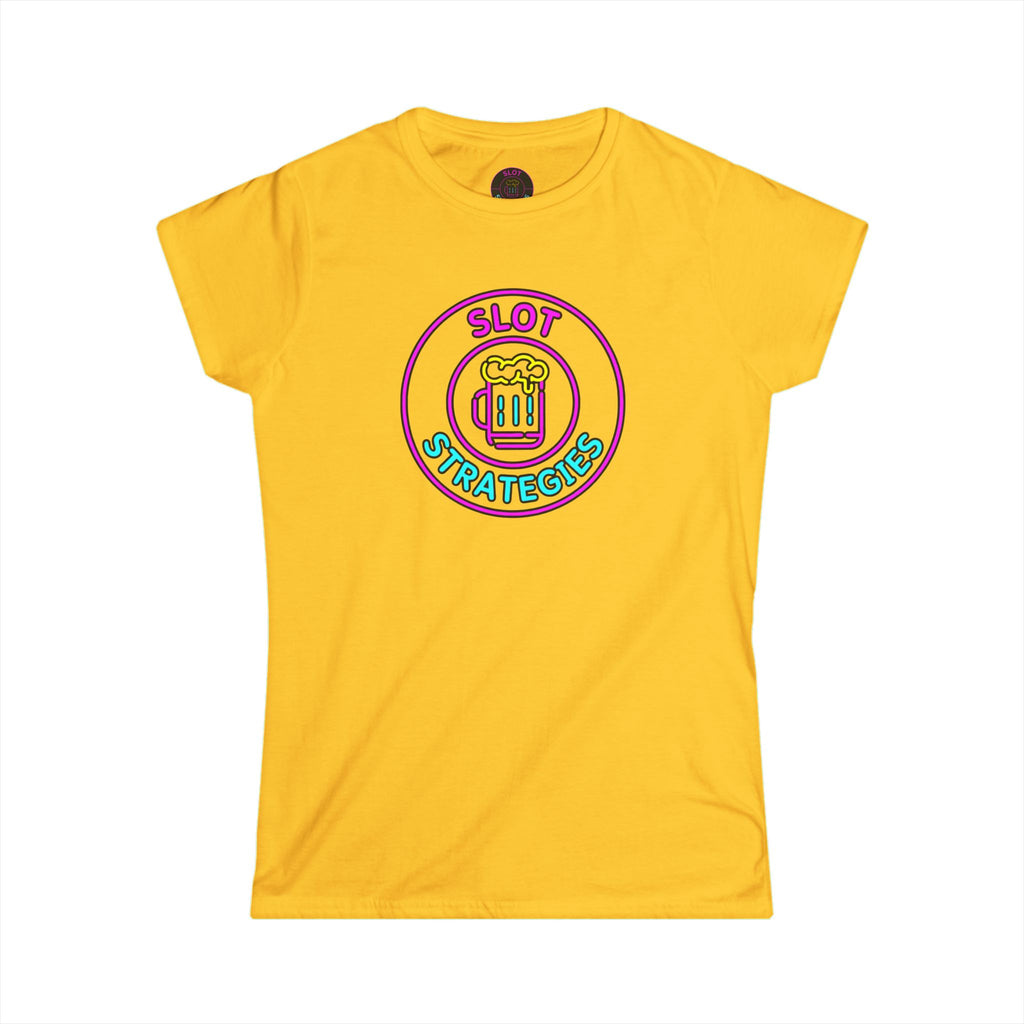 Womens Classic Cut Slot Strategies Tee