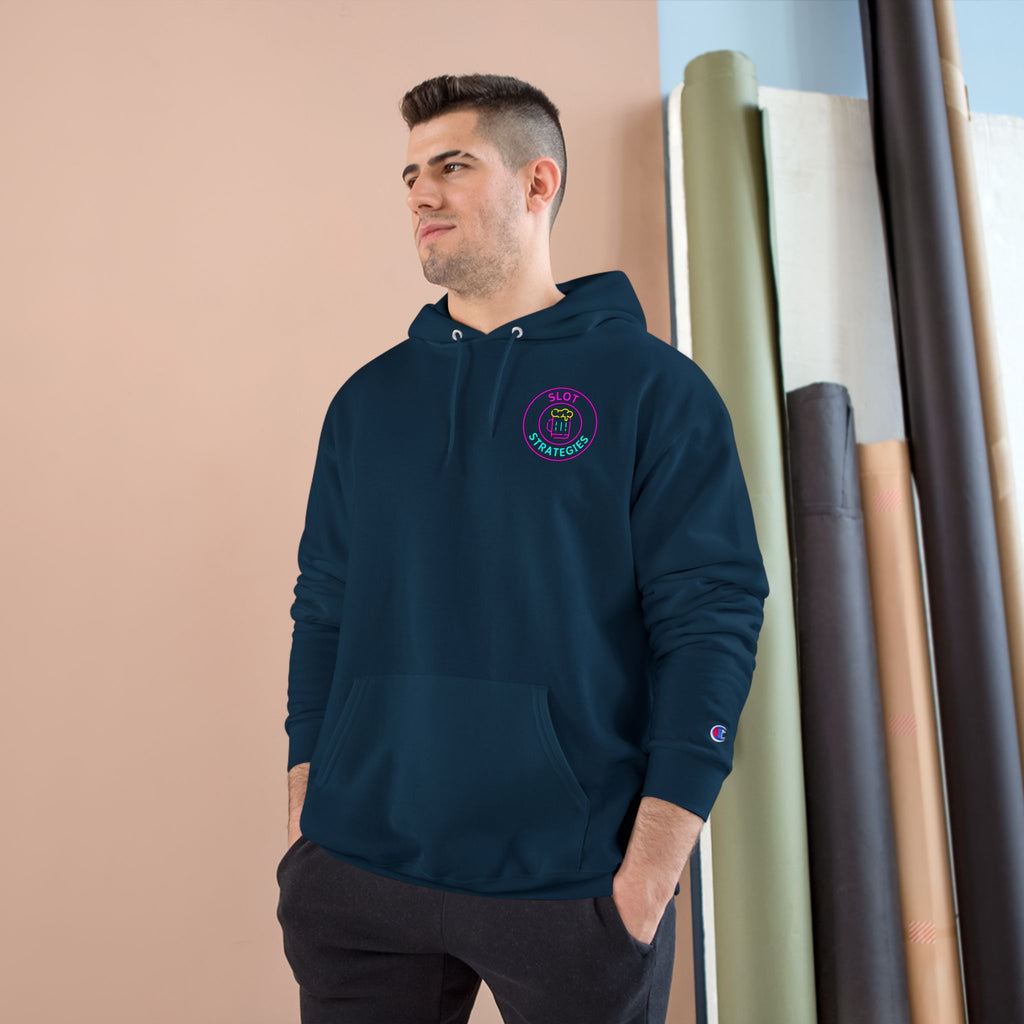 Champion Slot Strategies Hoodie - Business In The Front, Party In The Back!