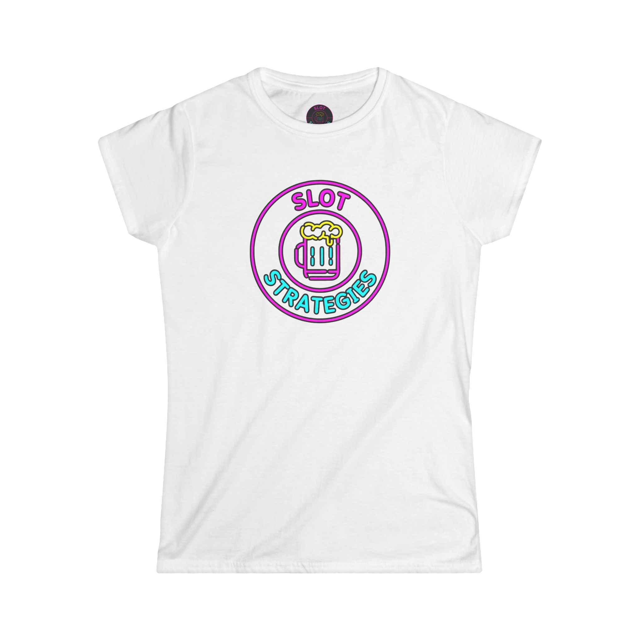 Womens Classic Cut Slot Strategies Tee