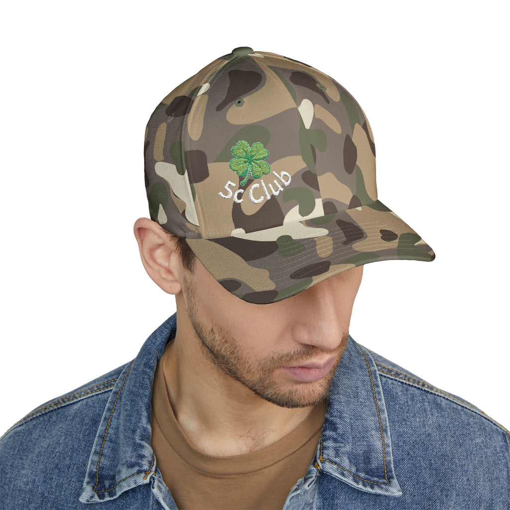 "5c Club" Lucky All American FlexFit Ball Cap - (Embroidered)