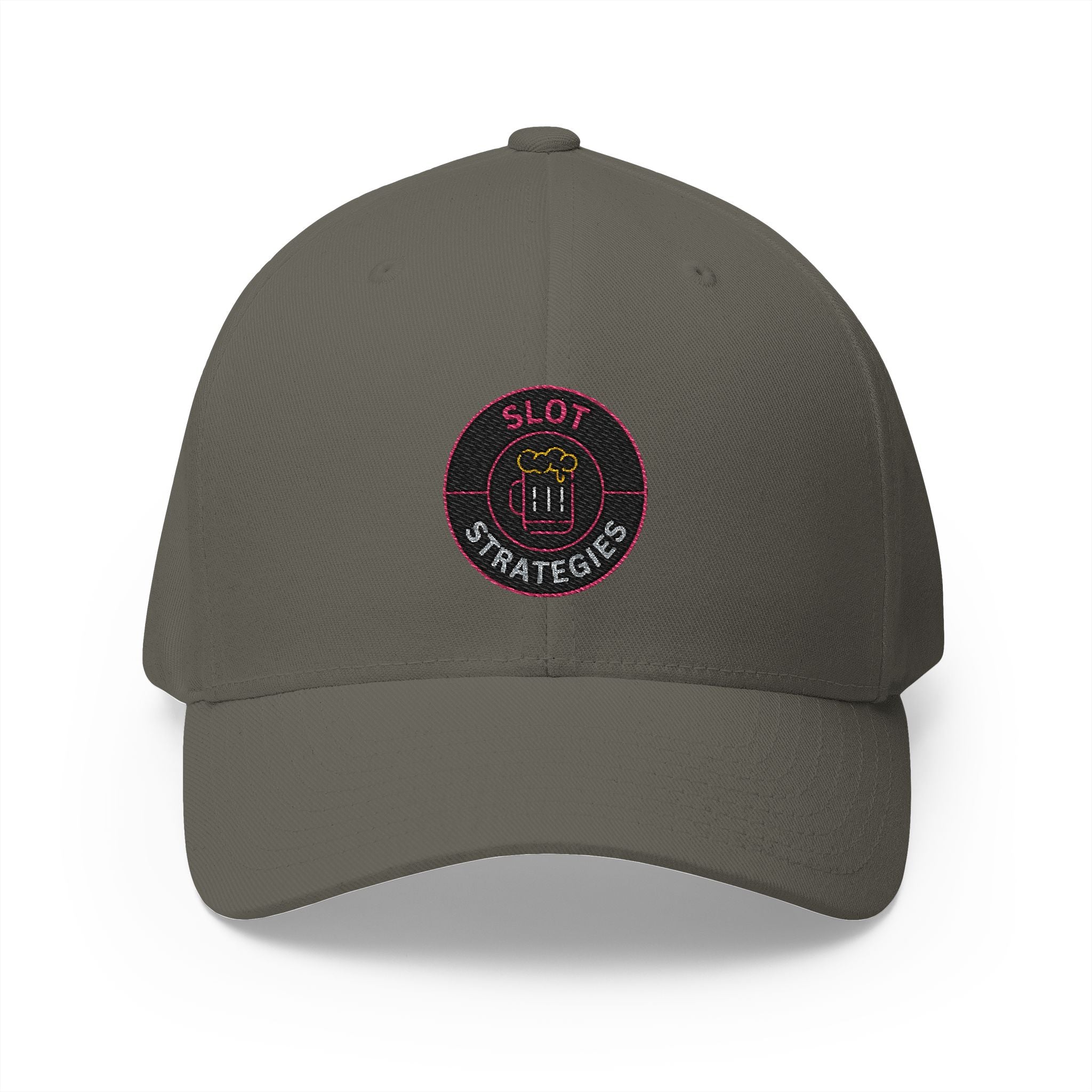 Bang Dude!  -(Embroidered) All American Casino Gamer FlexFit Ball Cap - Light