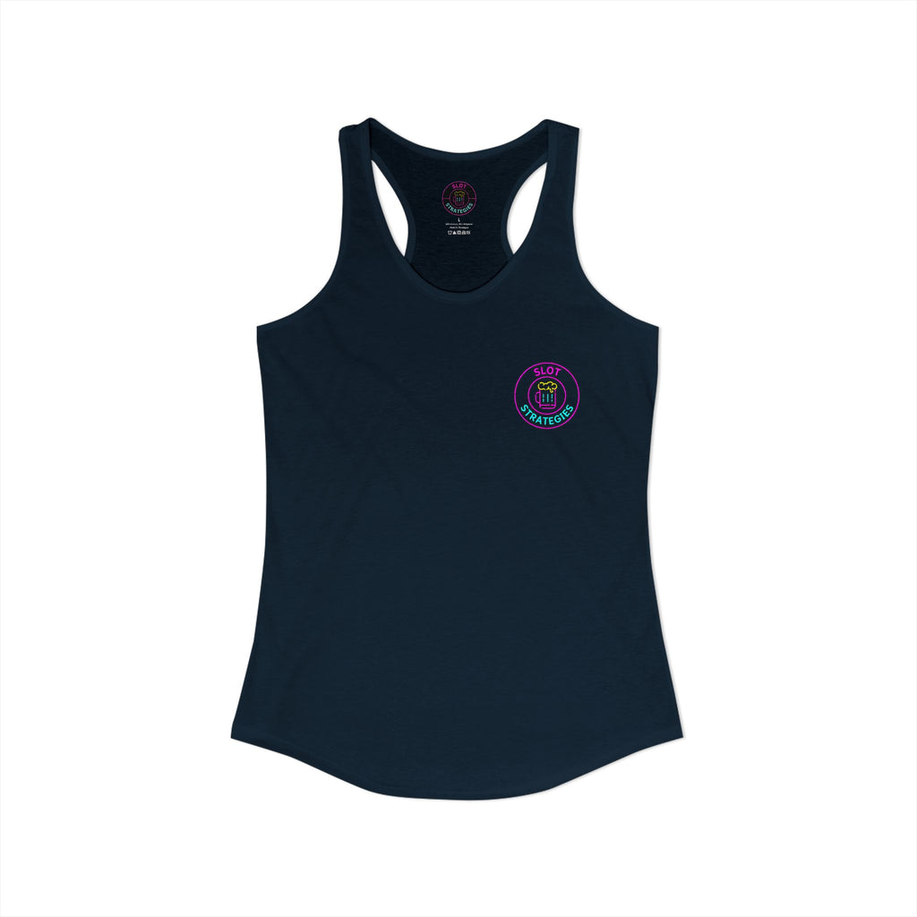 Women's Racerback Tank - Business In The Front, Party In The Back!