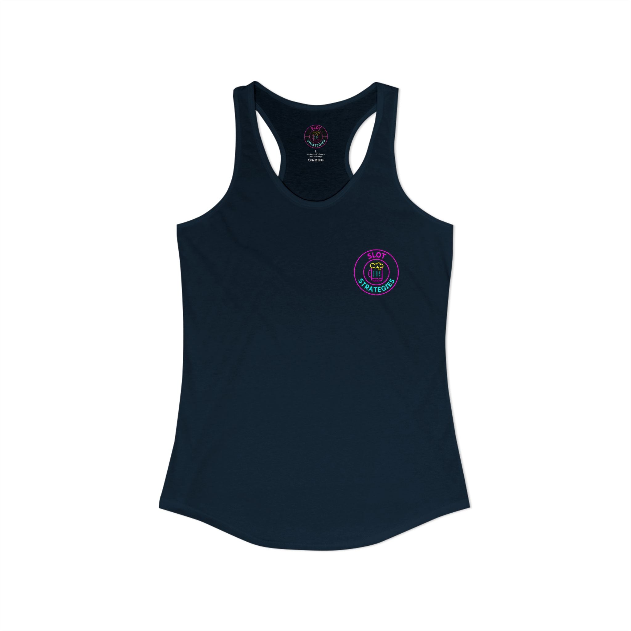 Women's Racerback Tank - Business In The Front, Party In The Back!