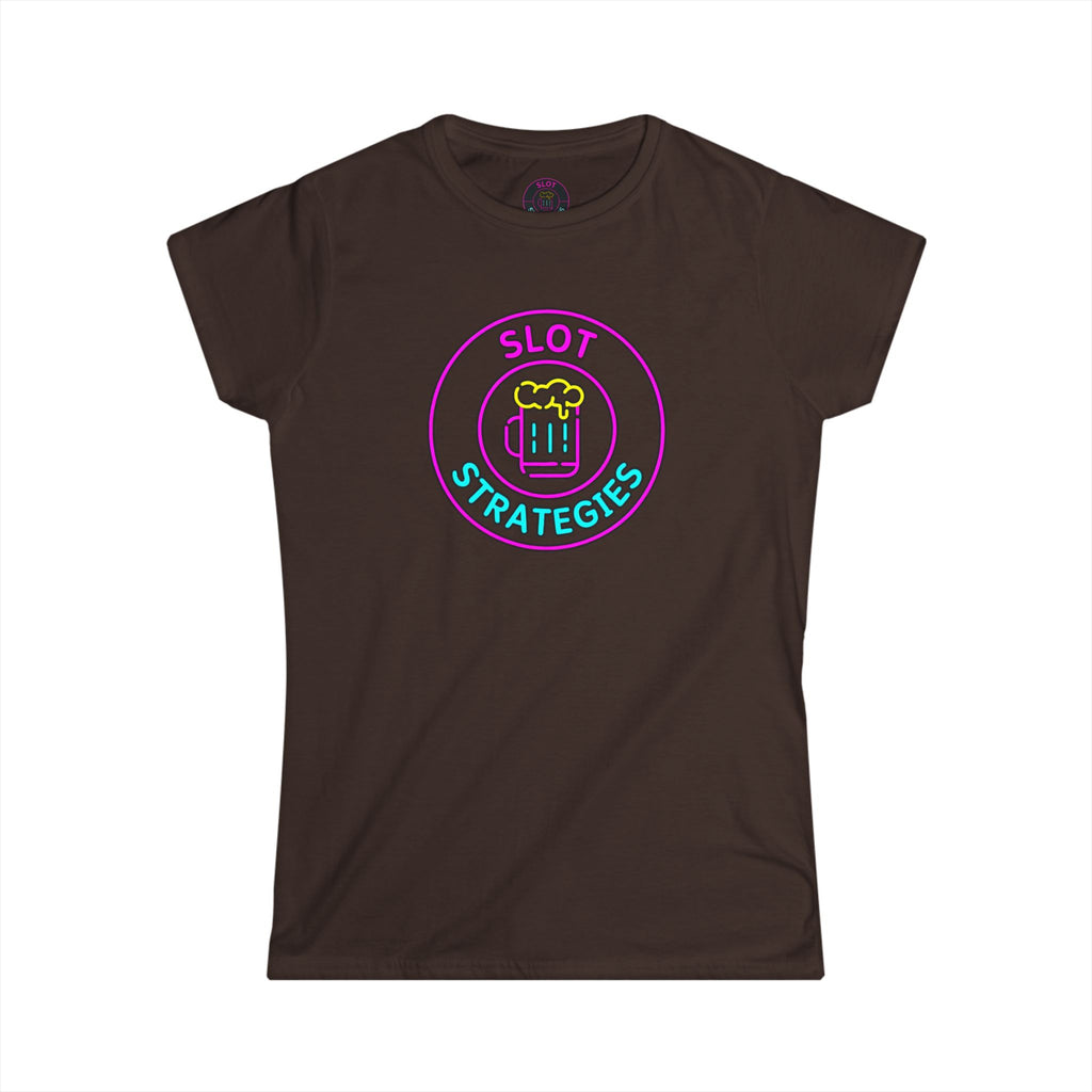 Womens Classic Cut Slot Strategies Tee