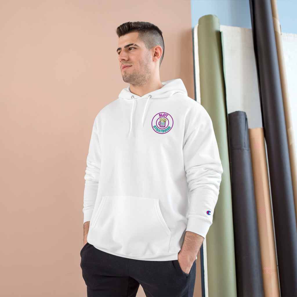 Champion Slot Strategies Hoodie - Business In The Front, Party In The Back!
