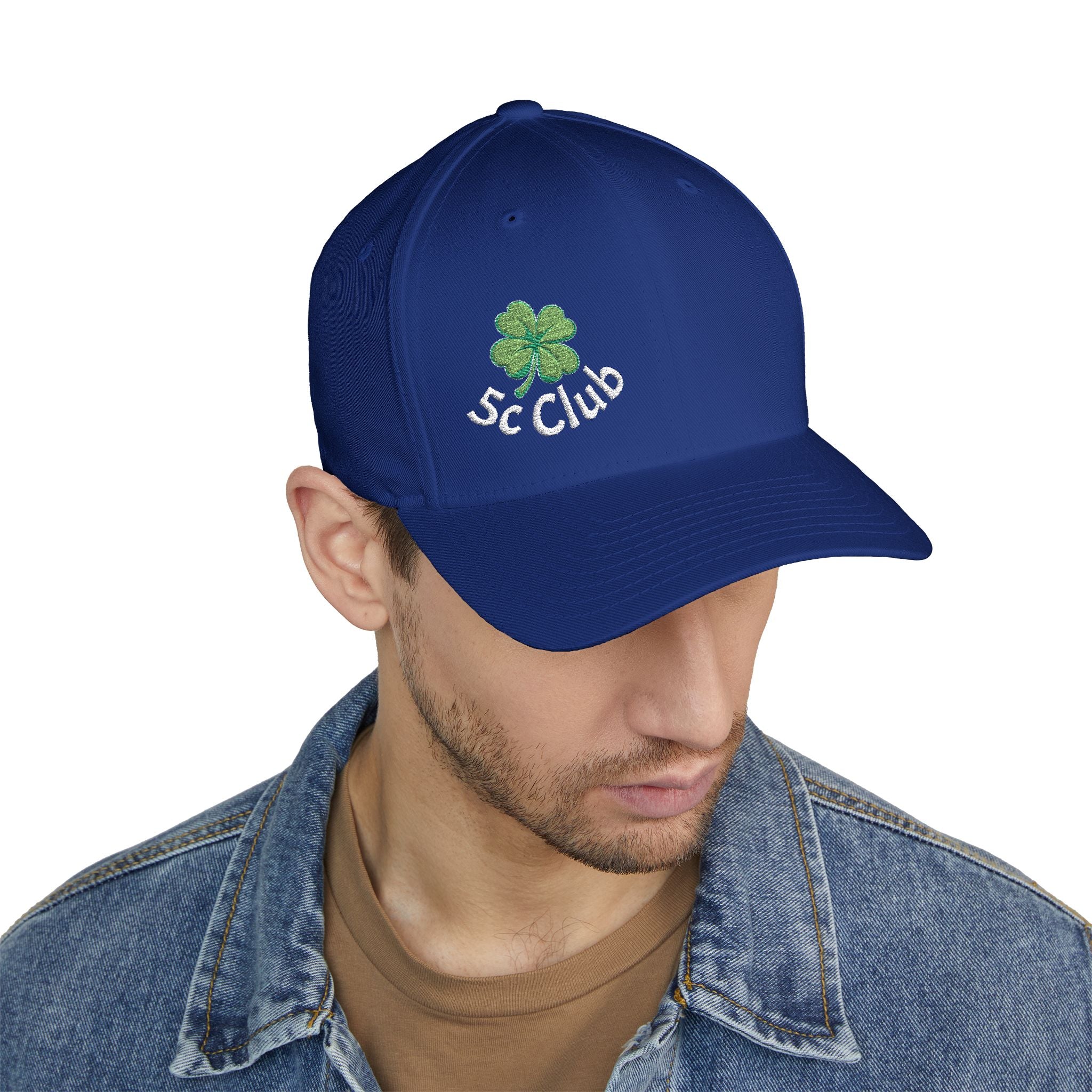 "5c Club" Lucky All American FlexFit Ball Cap - (Embroidered)